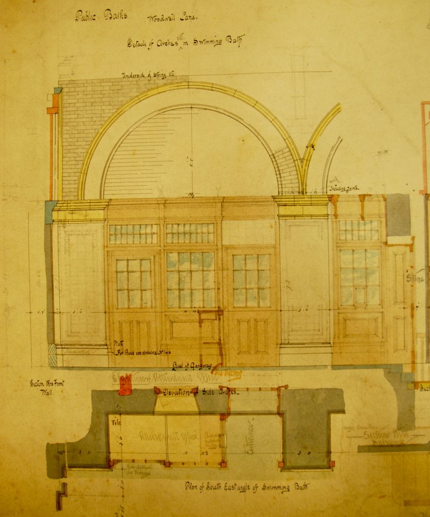 Diagram of arches and cubicles